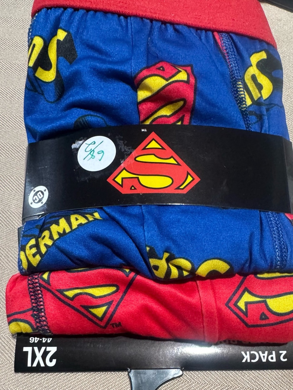 Bioworld Superman Boys'‎ Briefs - Blue & Red